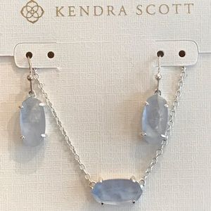 Kendra Scott Elisa Necklace and Lee Drop Earrings